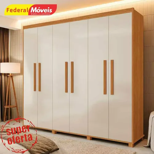 Guarda Roupa 100% MDF Novo Pronta Entrega 