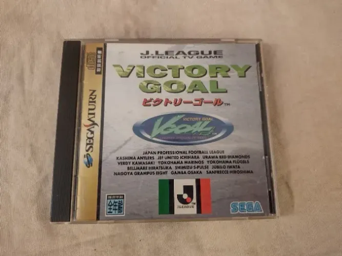 J League Victory Goal Original Japonês Para Sega Saturn