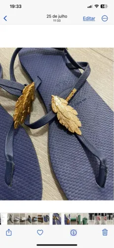 Rasteirinha Havaiana Customizada