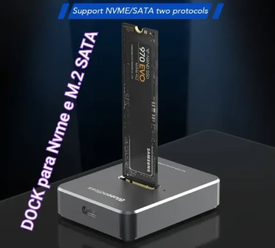 Leitor para Nvme e M.2 Sata - Novos Lacrados