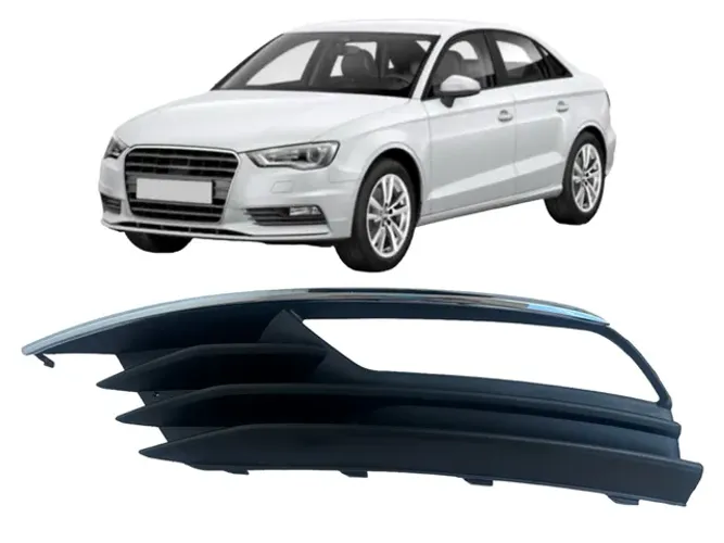 Grade Esquerda Farol de Milha Audi A3 Sedan 2014 2015 2016