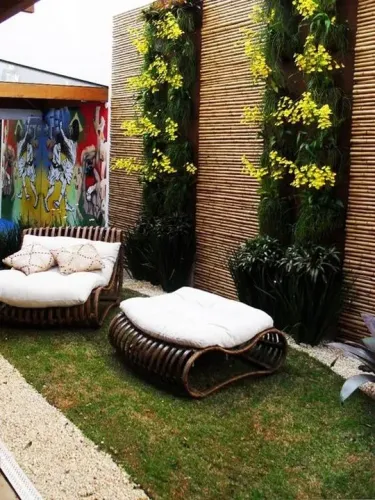 Jardim Verical, horizontal e horta