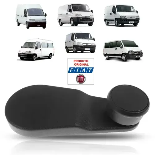 MANIVELA DO VIDRO ORIGINAL FIAT DUCATO PEUGEOT BOXER CITROEN JUMPER 1997 a 2017