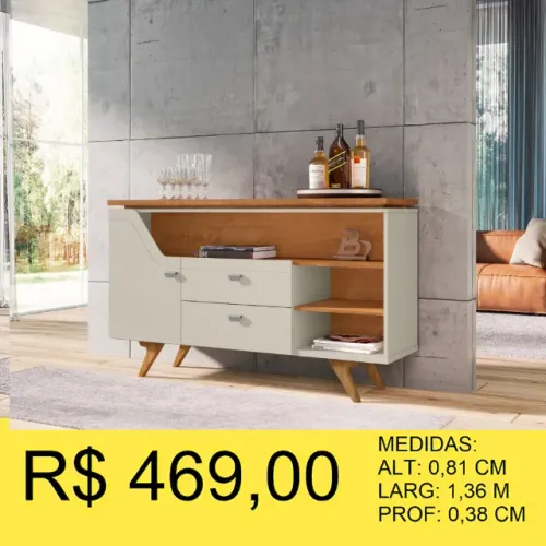 APARADOR BUFFET A PRONTA-ENTREGA