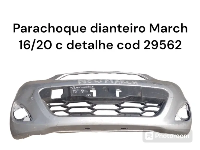 Parachoque Dianteiro March 16/20 c Detalhe