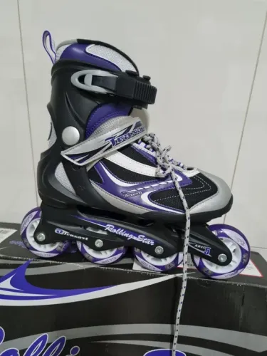 Patins Traxart Rolling Star Abec 5 + Kit de proteção