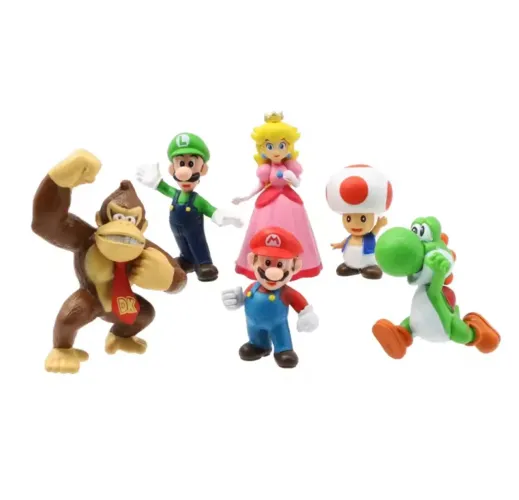 6 miniaturas - Mario