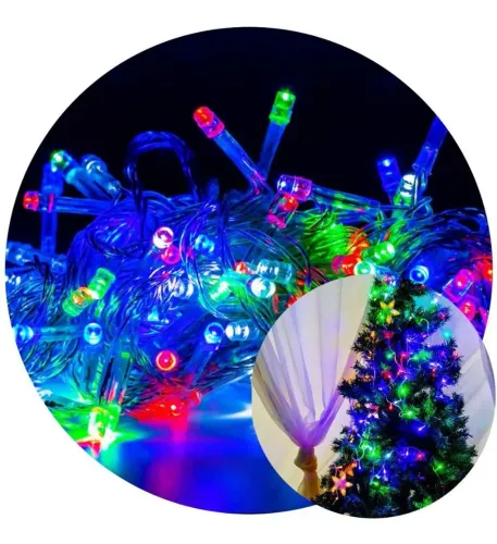 Pisca pisca 10m (colorido, branco quente, branco frio)