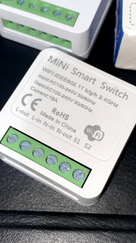 Módulo Interruptor Wifi Tuya 16A - Alexa Google Siri