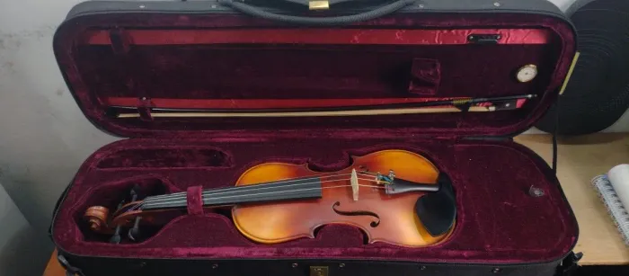 Violino 4/4 completo (semi-novo)