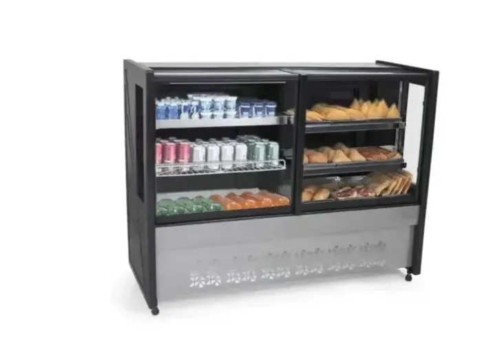 Vitrine quente - fria - Marca polar - Nova