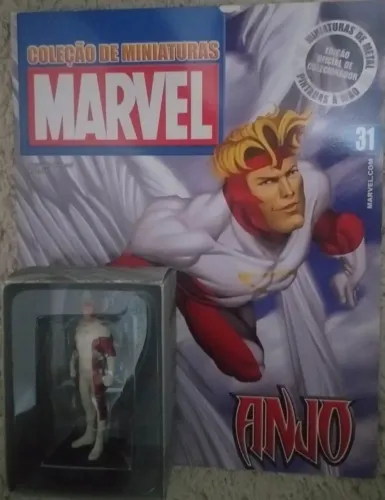 Anjo - Coleção de Miniaturas Marvel Eaglemoss n. 31