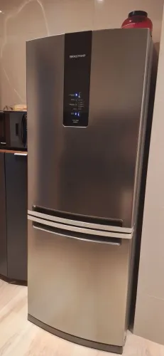 Geladeira brastemp inox inverse