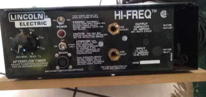 Módulo para soldagem tig de alta frequência