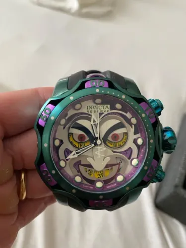Relíquia! Invicta Reserve Joker- Edição numerada ORIGINAL!