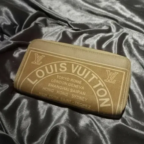 carteira em couro Louis Vuitton grande e espaçosa!