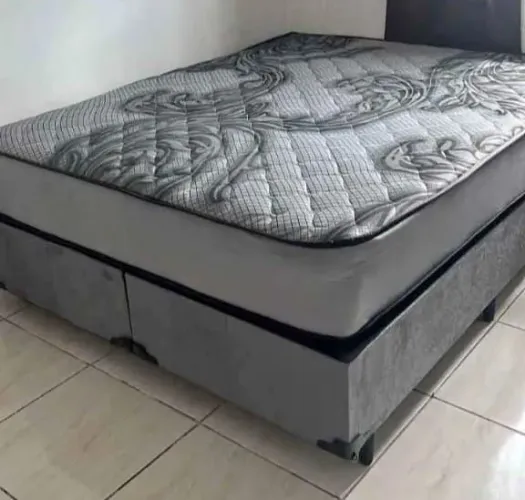 Cama Box Casal Completa Queen, frete grátis