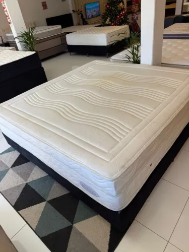 Colchão KING MAXFLEX LATEX SEMINOVO - Entrego! 