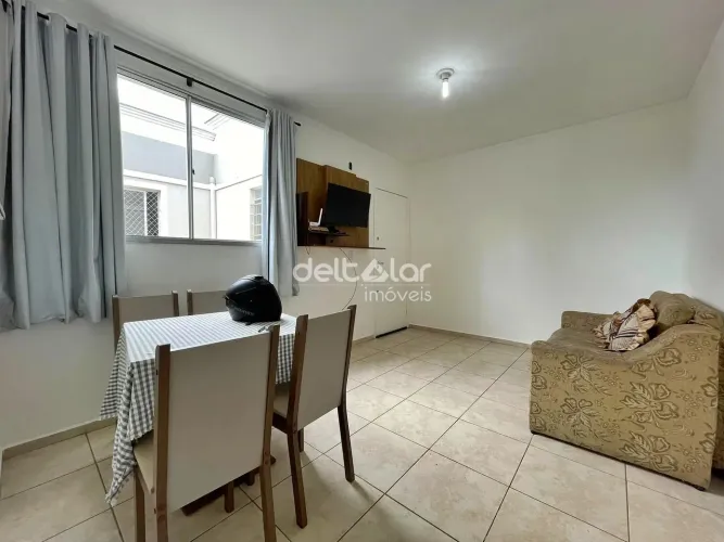 Apartamento mobiliado para locação com 2 quartos e uma vaga, Serrano, Belo Horizonte, MG