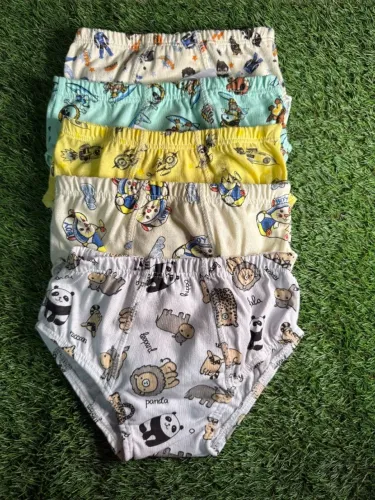 kit de cuecas infantil com algodão