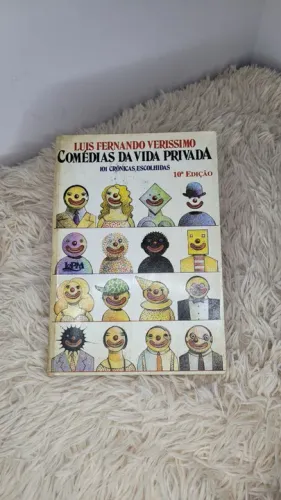 Livro - Comédias da vida privada, 101 crônicas escolhidas, 10ª edição