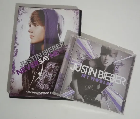 CD Justin Bieber My worlds + DVD Never Say Never 