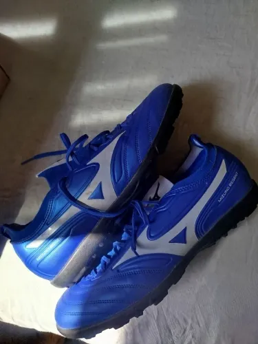 Chuteira Mizuno Society Azul