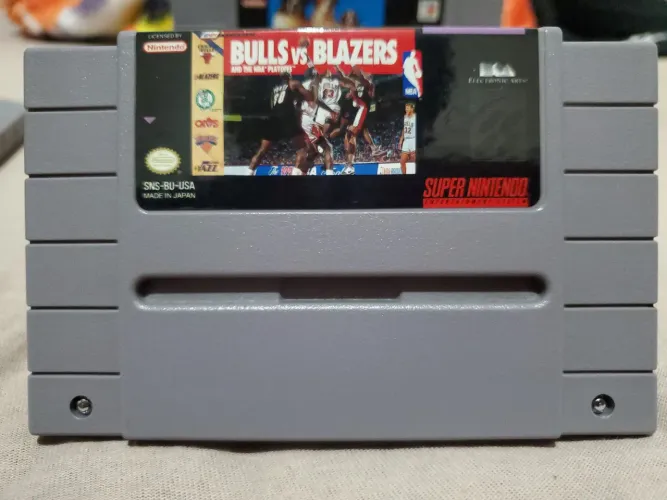 Bulls vs Blazers Super Nintendo