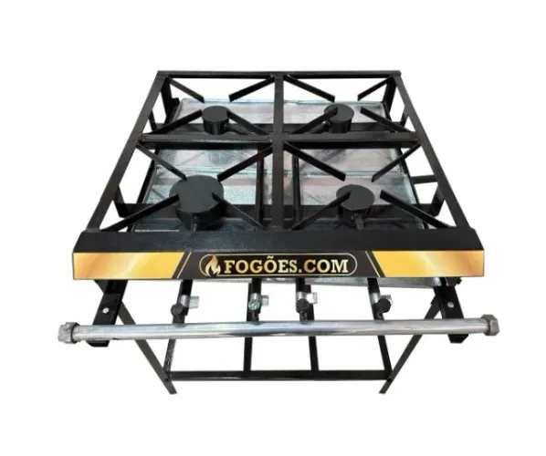 Fogão Industrial 4 Bocas alta Pressão .com