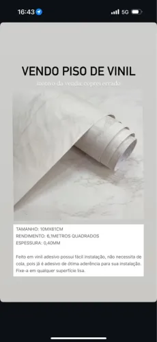 Piso Adesivo LACRADO