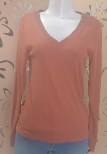 Blusa Manga Longa telha (M)