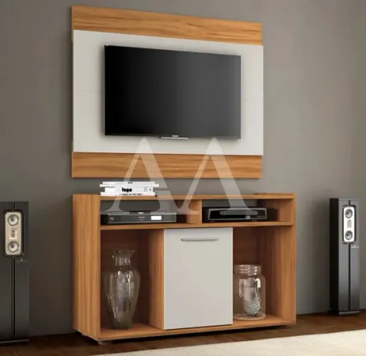 Rack com Painel Slim Nature - Entrega Rápida