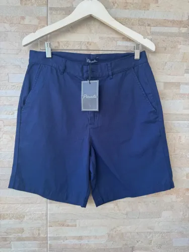 Shorts Masculino Azul Paradiss, tamanho P.