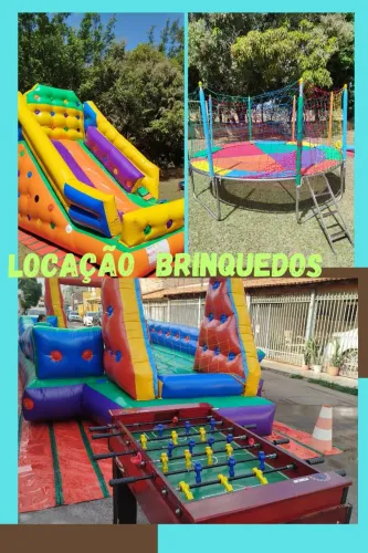 Totó profissional, Tobogã, Cama elástica e muito mas.. Locação