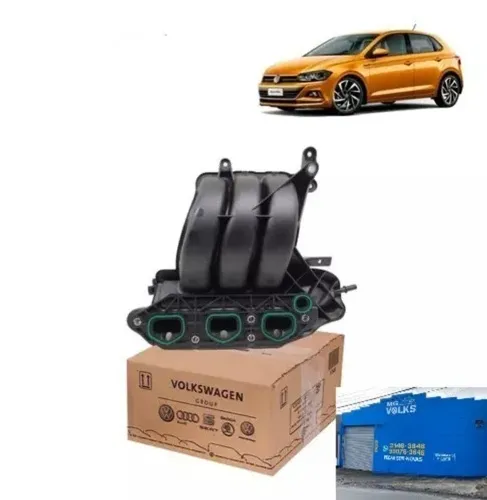 Coletor admissão  1.0 3 cilindros  original novo  para Polo, UP, Gol, Voyage, Fox ate 2022