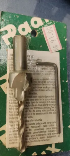 Escareador 10 mm broca 4,5 mm
