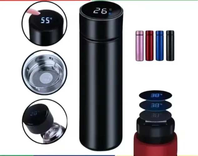 Garrafa térmica inteligente.