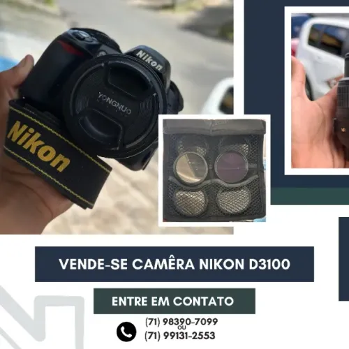 Camêra Nikon D3100