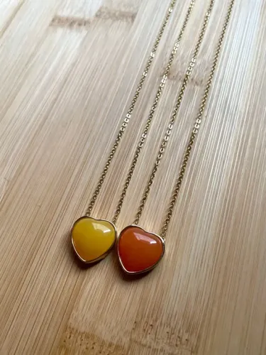 Colares coração NOVOS