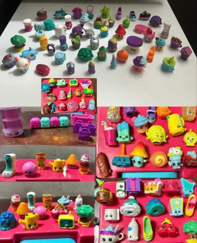 coleção shopkins e acessórios e Caminhão de Sorvete Shopkins/ Scoops Ice Cream