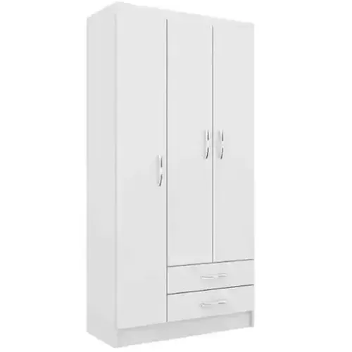 Guarda Roupa Atalaia 3Pts Evidencia Branco - Entrega Rápida!