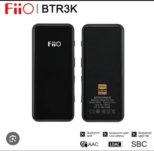 FiiO BTR3K - Amplificador de fone de ouvido Bluetooth