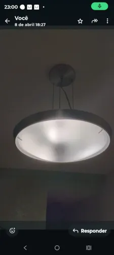 Lustre Moderno de Teto