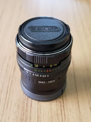 Lente Zenit Helios 58mm f2