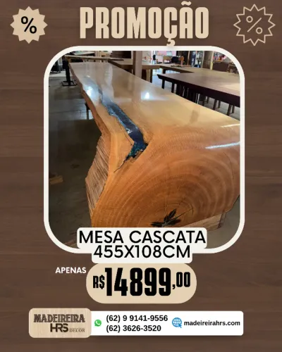 Mesa Cascata Extra, Super Promoção R$11500