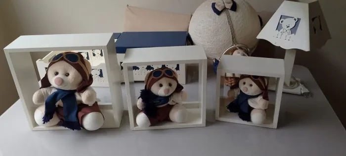 Kit de decoração Quarto de Bebê 