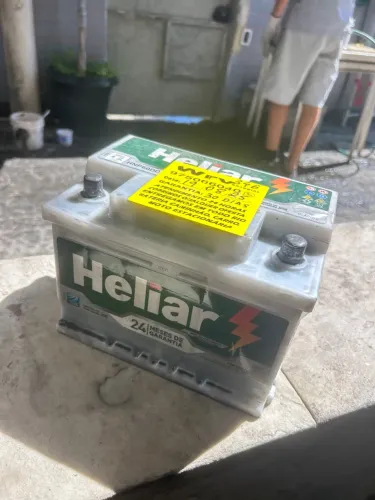Bateria seminova 60ah ( base de troca )