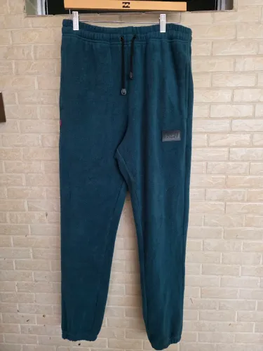 Calça de Moletom Verde Escuro