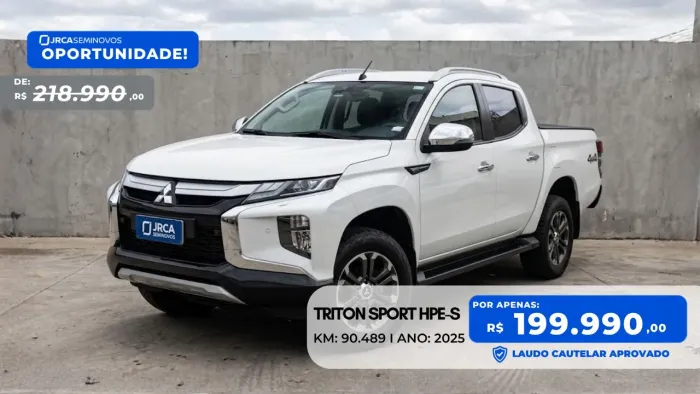 Mitsubishi TRITON HPE-S 2.4 CD 4X4 TB Diesel Aut. 2025