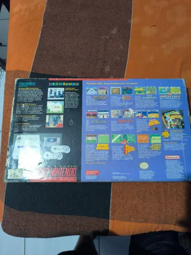 Caixa super Nintendo SNES